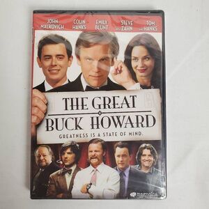 The Great Buck Howard (DVD, 2009) John Malkovich, Colin Hanks, Emily Blunt, Tom
